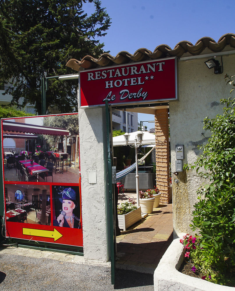 Hotel Le Derby Cagnes-sur-Mer Exterior photo